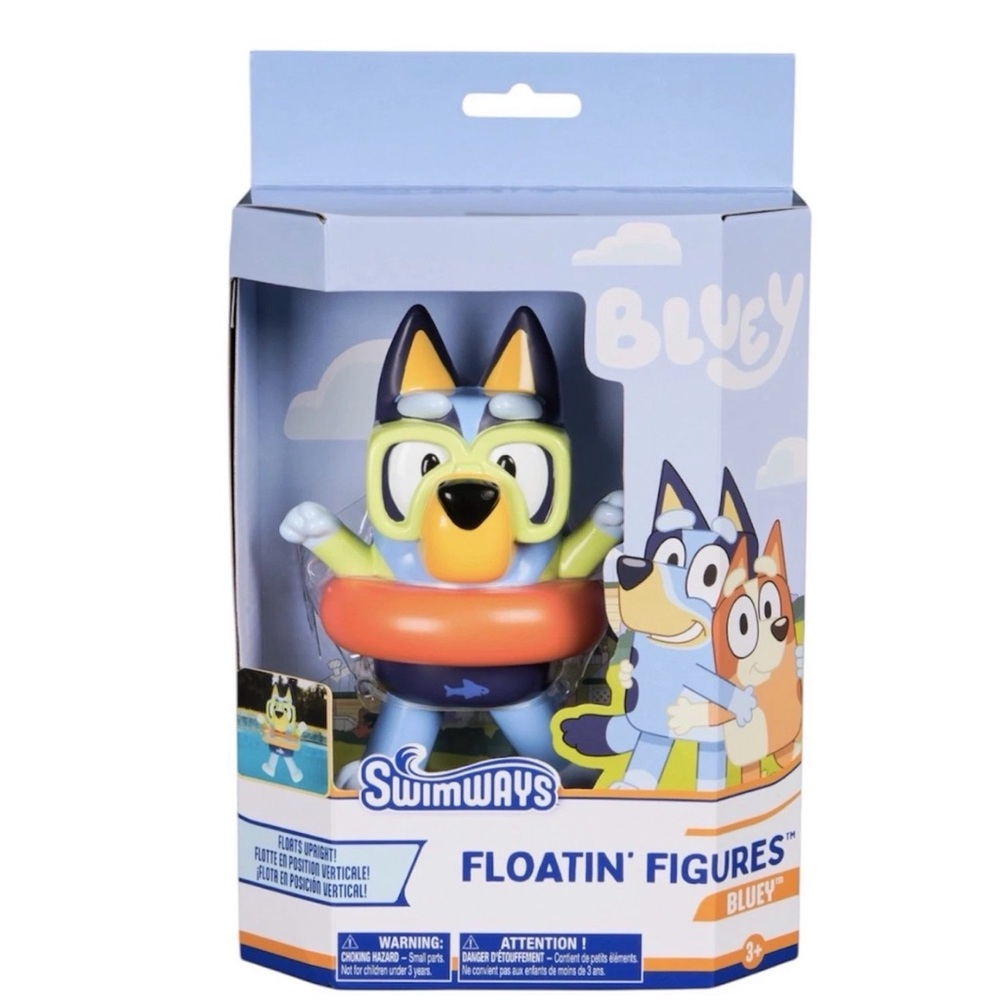 SwimWays Bluey Floatin' Figures - Blue and Orange
Swim with Bluey! 😍
New in Box